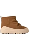 Ugg Heritage Utility Suede Platform Boots In Brown