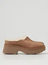 Ugg Woman New Heights Cozy Clog Shoes In Brown