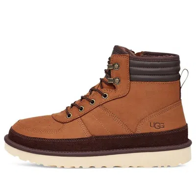 Ugg Highland Sport Ez Graphic 'chestnut Stout Nubuck' In Brown