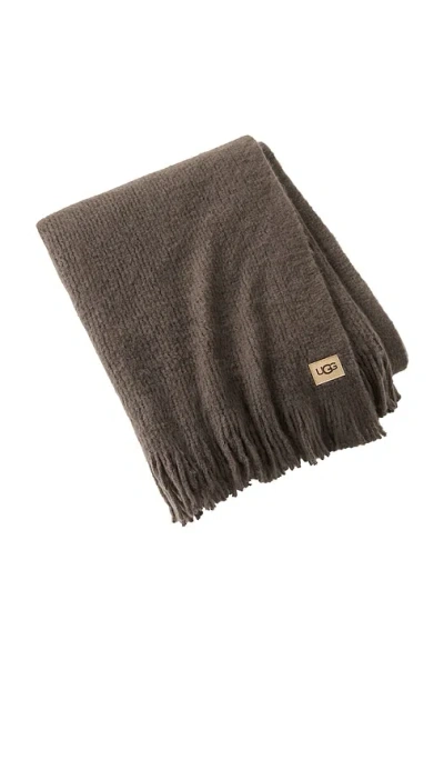 Ugg Home Margot Throw In Burnt Cedar