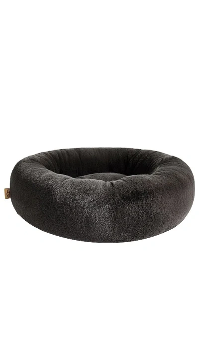 Ugg Home Medium Round Pet Bed In Charcoal