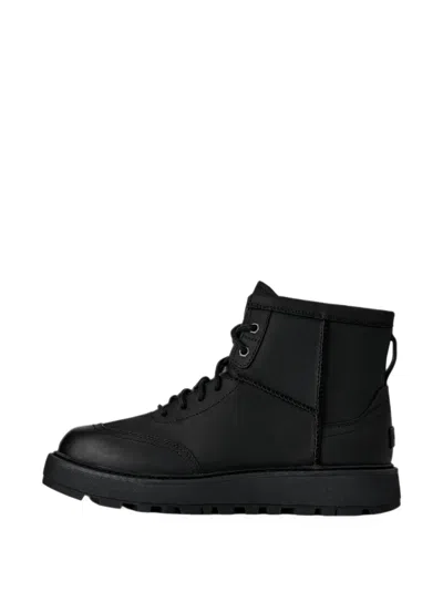 Ugg Idyllwild Lace Boots In Black