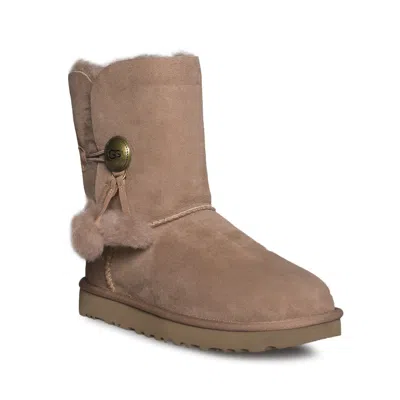 Pre-owned Ugg In Box  Women's Bailey Button Puff Sand Sizes: 7,8,9, 10