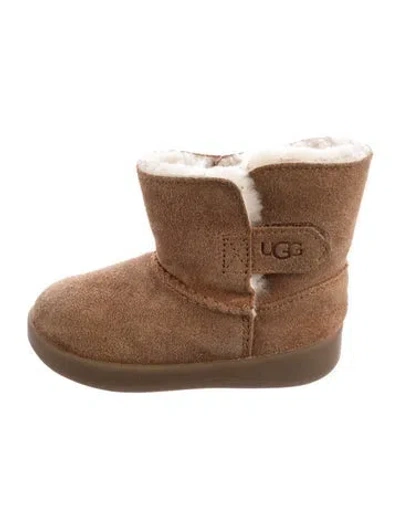 Pre-owned Ugg Babies' Infant Suede Boots In Brown