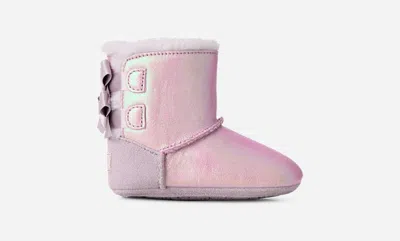 Ugg ® Infants' Bailey Bow Frosted In Lavender Smoke In Pink