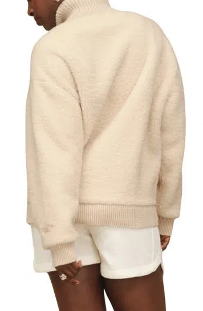 Ugg ® Isannah Chateauknit Zip Sweater In Cream