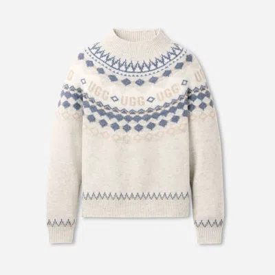 Ugg ®isle Sweater Tops In Grey Heather Multi