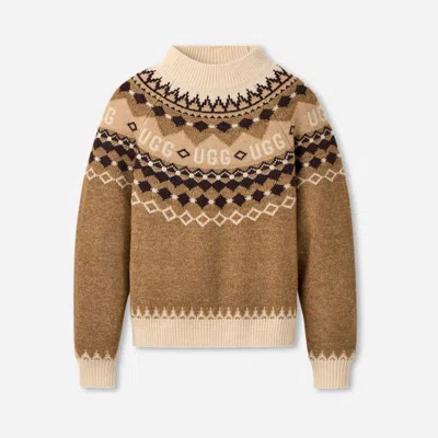 Ugg ®isle Sweater Tops In Coffee Grounds Heather