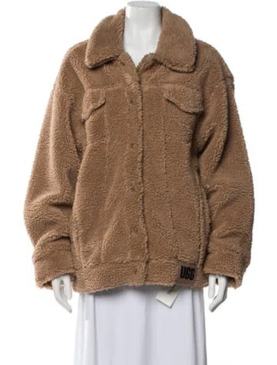 Pre-owned Ugg Jacket In Brown