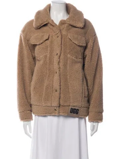 Pre-owned Ugg Jacket In Brown