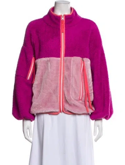 Pre-owned Ugg Jacket In Pink