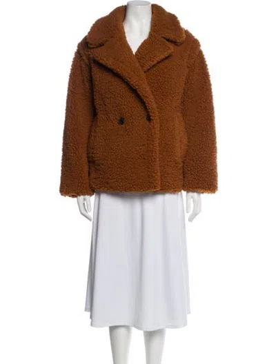 Pre-owned Ugg Jacket W/ Tags In Brown/orange