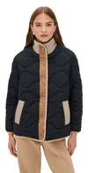 Ugg Jazlyn Quilted Jacket Black In Black