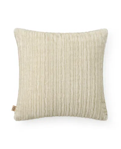 Ugg Jennis Euro Pillow, 24" X 24" In Neutral