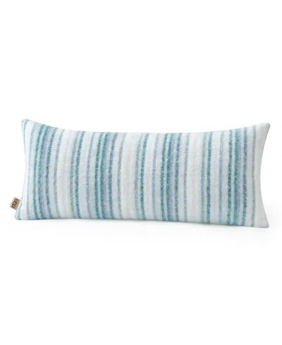Ugg Joanna Lightweight Decorative Pillow, 36" X 14" In Blue