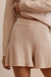 Ugg Jodee High-rise Knit Shorts In White