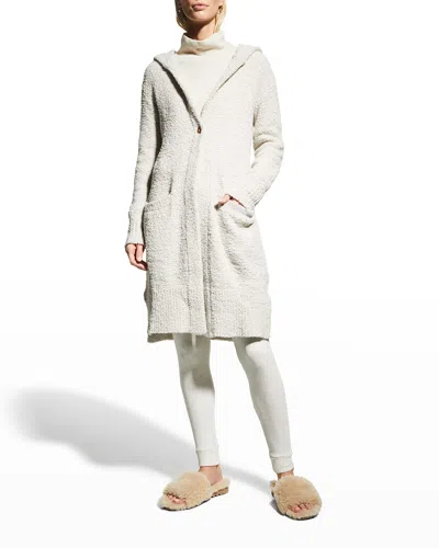 Ugg Judith Fluffy Hooded Cardigan In White