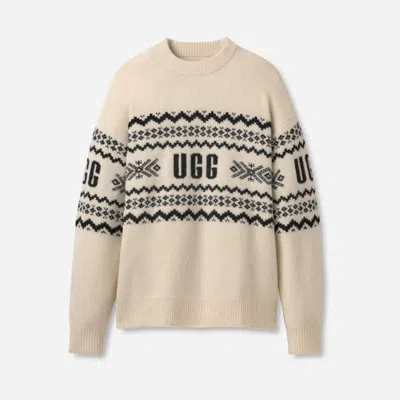 Ugg Kaelan ®isle Sweater Acrylic Tops In Brown