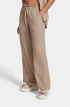 Ugg Karrie Cotton Gauze Lounge Pants In Putty