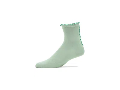 Ugg Karsyn Lettuce Edge Quarter Ii Sock Artichoke/hummingbird: One Size In Green
