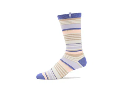 Ugg Kashton Crew Sock Betta Stripe: One Size In Neutral