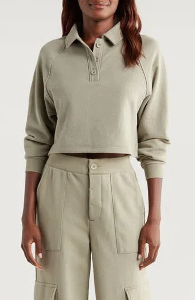 Ugg ® Kaylee Polo Sweatshirt In Gray