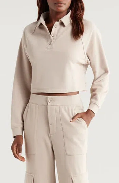 Ugg ® Kaylee Polo Sweatshirt In Neutral
