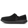 Ugg Kick It Slip-on Athleisure Casual Sports Shoe Black Fleece Lined