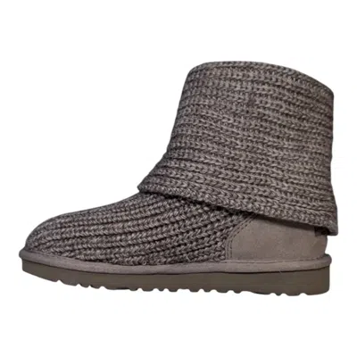 Ugg Kid's Classsic Cardy Boots In Grey In Multi