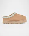 Ugg Kids Tazz Slip-on Tasman Clog Slippers In Sand