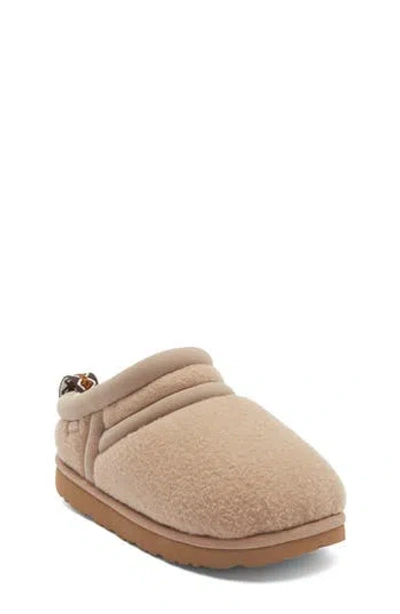 Ugg ® Kids' Astro Ultra Faux Fur Clog Slipper In Brown