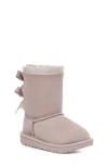 Ugg ® Kids' Bailey Bow Ii Water Resistant Genuine Shearling Boot In Neutral
