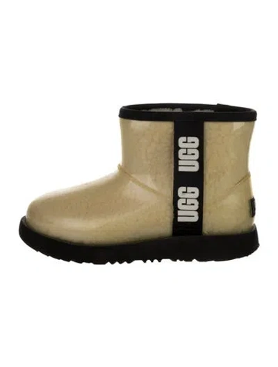 Pre-owned Ugg Kids Boys Ankle Boots In Yellow