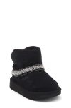 Ugg ® Kids' Classic Faux Fur Mini Crescent Boot In Black