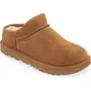 Ugg ® Kids' Classic Faux Shearling Slipper In Chestnut