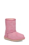 Ugg ® Kids' Classic Ii Iridescent Stars Boot In Dusty Orchid/pink Iridescent