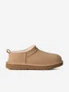 Ugg Kids Classic Micro Slippers In Brown
