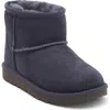 Ugg ® Kids' Classic Mini Ii Water Resistant Genuine Shearling Boot In Blue