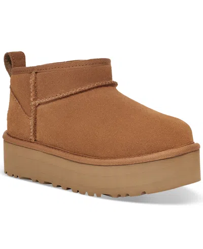 UGG KIDS CLASSIC ULTRA MINI PLATFORM BOOTIES