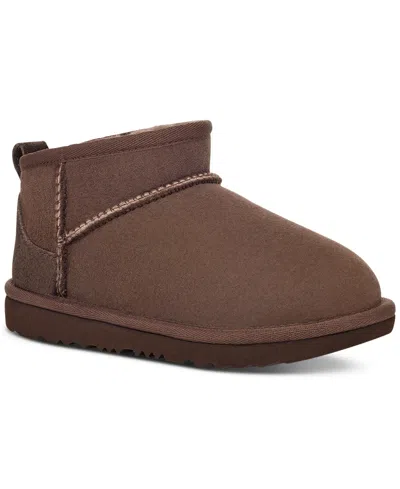 UGG KIDS CLASSIC ULTRA MINI TWINFACE SHEEPSKIN BOOTIES