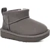 Ugg Grey Classic Ultra Mini Boots In Gray