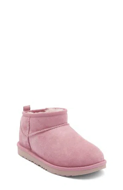 Ugg ® Kids' Classic Ultra Water Resistant Genuine Shearling Mini Boot In Pink