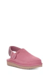 Ugg Kids Goldenstart Slingback Clog Flats In Dusty Orchid