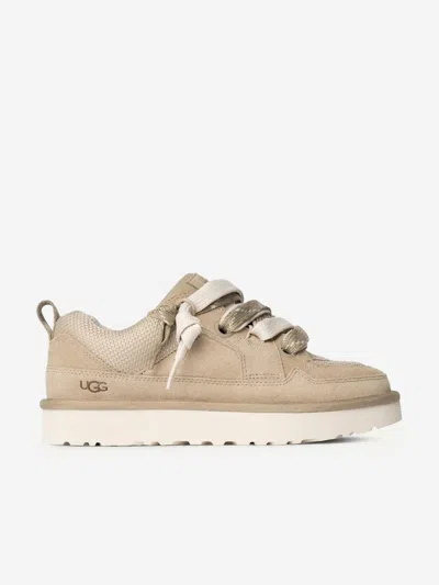 Ugg Kids Lo Lowmel Trainers In Beige