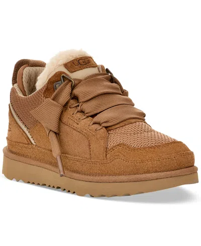 UGG KIDS LOWMEL LACE-UP COZY SNEAKERS
