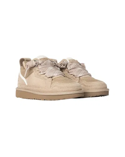 Ugg Kids Lowmel Suede Sneaker In Neutral