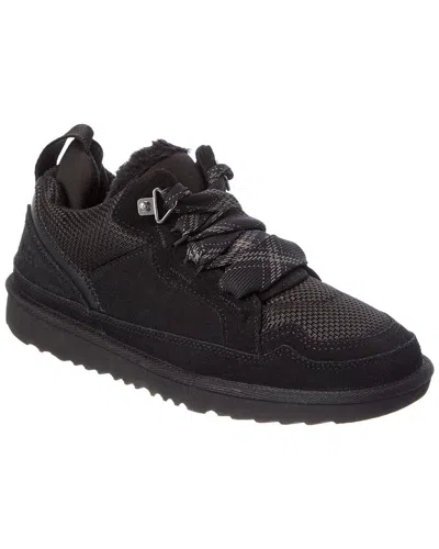 Ugg Kids Lowmel Suede Sneaker In Brown