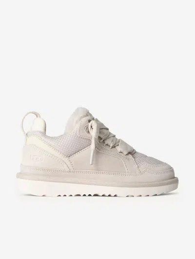 Ugg Kids Lowmel Trainers In Ivory