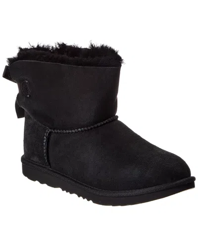 Ugg Kids Mini Bailey Bow Ii Suede Boot In Multi
