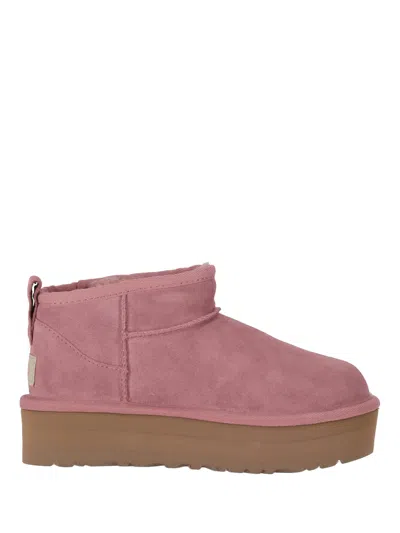 Ugg Kids' Classic Ultra Mini Platform In Pink